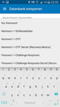 Herunterladen Keepass2Android Werkzeuge für Android Bildschirmfoto 7