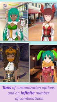 Herunterladen Anime Avatar Maker - Character Creator Unterhaltung für Android Bildschirmfoto 3
