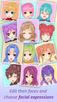 Herunterladen Anime Avatar Maker - Character Creator Unterhaltung für Android Bildschirmfoto 4