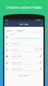Herunterladen One Key: password manager Arbeit für Android Bildschirmfoto 3