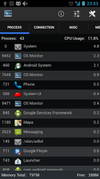 Herunterladen OS Monitor Werkzeuge für Android Bildschirmfoto 2