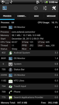 Herunterladen OS Monitor Werkzeuge für Android Bildschirmfoto 3