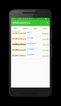 Herunterladen Custom Font Installer For MIUI Werkzeuge für Android Bildschirmfoto 2