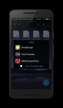 Herunterladen Custom Font Installer For MIUI Werkzeuge für Android Bildschirmfoto 5