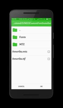Herunterladen Custom Font Installer For MIUI Werkzeuge für Android Bildschirmfoto 6