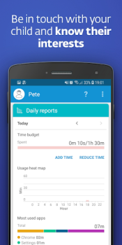 Herunterladen ESET Parental Control Mutterschaft und Kindheit für Android Bildschirmfoto 2