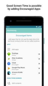 Herunterladen Boomerang Parental Control Mutterschaft und Kindheit für Android Bildschirmfoto 4
