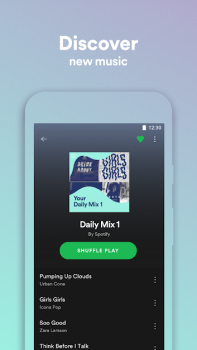 Herunterladen Spotify Lite Musik und Audio für Android Bildschirmfoto 3