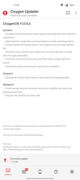 Herunterladen Oxygen Updater Werkzeuge für Android Bildschirmfoto 2