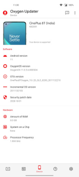 Herunterladen Oxygen Updater Werkzeuge für Android Bildschirmfoto 4