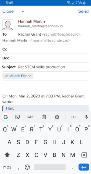 Herunterladen Fastmail Kommunikation für Android Bildschirmfoto 6