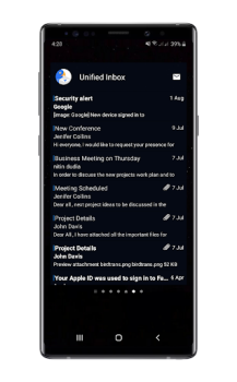 Herunterladen Bird Mail Kommunikation für Android Bildschirmfoto 4
