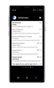 Herunterladen Bird Mail Kommunikation für Android Bildschirmfoto 5