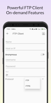 Herunterladen FTP Tool - Fast FTP Server Werkzeuge für Android Bildschirmfoto 3