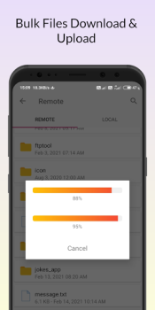 Herunterladen FTP Tool - Fast FTP Server Werkzeuge für Android Bildschirmfoto 5