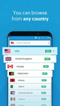 Herunterladen Hola Free VPN Proxy Werkzeuge für Android Bildschirmfoto 3