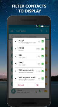 Simple contacts