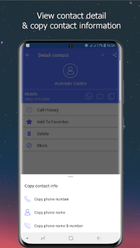 Herunterladen Phone Dialer: Contacts & Calls Werkzeuge für Android Bildschirmfoto 2