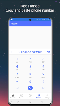 Herunterladen Phone Dialer: Contacts & Calls Werkzeuge für Android Bildschirmfoto 4