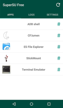 Herunterladen SuperSU Werkzeuge für Android Bildschirmfoto 2