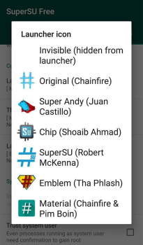 Herunterladen SuperSU Werkzeuge für Android Bildschirmfoto 7