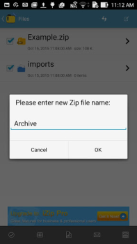 Herunterladen iZip - Zip Unzip Tool Werkzeuge für Android Bildschirmfoto 5