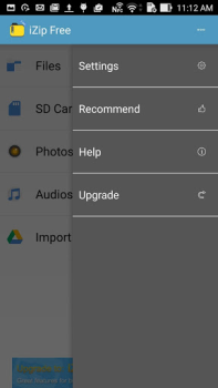 Herunterladen iZip - Zip Unzip Tool Werkzeuge für Android Bildschirmfoto 6