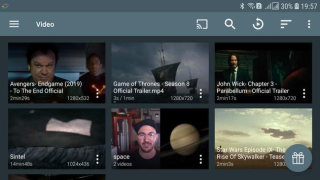Herunterladen Ace Stream Media Video-Player und -Editoren für Android Bildschirmfoto 2