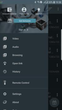 Herunterladen Ace Stream Media Video-Player und -Editoren für Android Bildschirmfoto 6