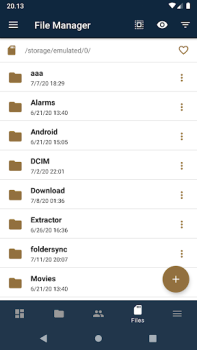 Herunterladen FolderSync Kommunikation für Android Bildschirmfoto 2