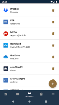 Herunterladen FolderSync Kommunikation für Android Bildschirmfoto 3