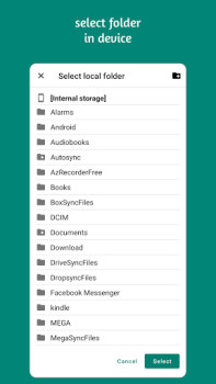 Herunterladen Autosync - File Sync & Backup Arbeit für Android Bildschirmfoto 2