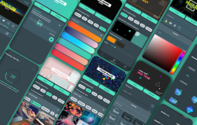 Herunterladen PixelFlow: Intro Video maker Kunst & Design für Android Bildschirmfoto 2