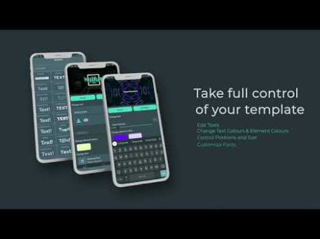Herunterladen PixelFlow: Intro Video maker Kunst & Design für Android Bildschirmfoto 8