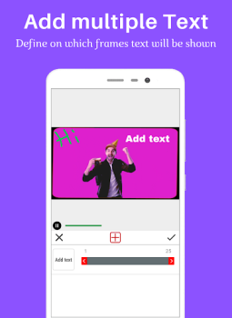 Herunterladen GifCam Video-Player und -Editoren für Android Bildschirmfoto 4