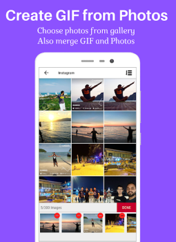 Herunterladen GifCam Video-Player und -Editoren für Android Bildschirmfoto 6