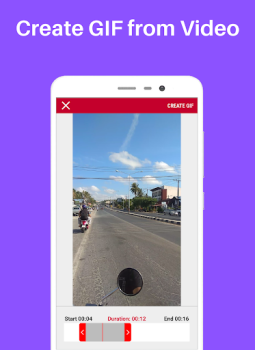 Herunterladen GifCam Video-Player und -Editoren für Android Bildschirmfoto 7