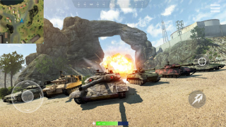 Herunterladen Tank Battle Royale Aktion für Android Bildschirmfoto 5