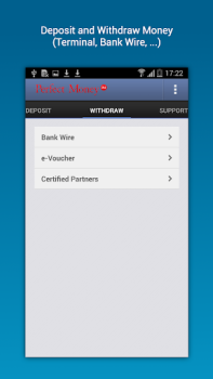 Herunterladen Perfect Money Finanzen für Android Bildschirmfoto 5