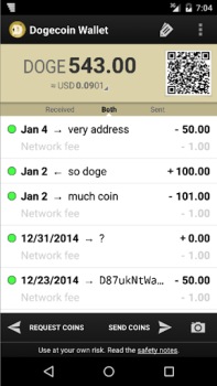 Herunterladen Dogecoin Wallet Finanzen für Android