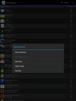 Herunterladen GameSpector Werkzeuge für Android Bildschirmfoto 3