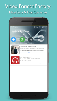 Herunterladen Video Format Factory Werkzeuge für Android Bildschirmfoto 2