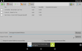 Herunterladen Switch Audio Converter Musik und Audio für Android Bildschirmfoto 5