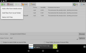 Herunterladen Switch Audio Converter Musik und Audio für Android Bildschirmfoto 6