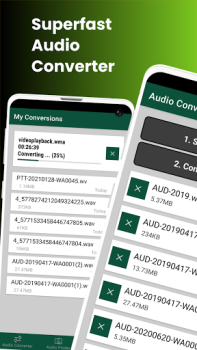 Herunterladen Audio Converter To Any Format Musik und Audio für Android