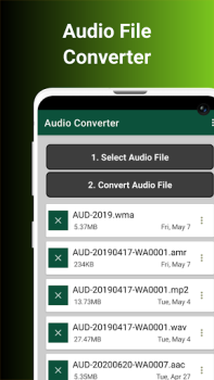 Herunterladen Audio Converter To Any Format Musik und Audio für Android Bildschirmfoto 3