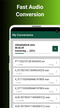Herunterladen Audio Converter To Any Format Musik und Audio für Android Bildschirmfoto 6