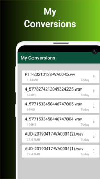 Herunterladen Audio Converter To Any Format Musik und Audio für Android Bildschirmfoto 7