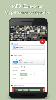 Herunterladen MP3 Converter Musik und Audio für Android Bildschirmfoto 2