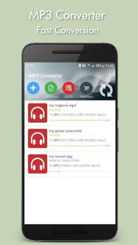 Herunterladen MP3 Converter Musik und Audio für Android Bildschirmfoto 4